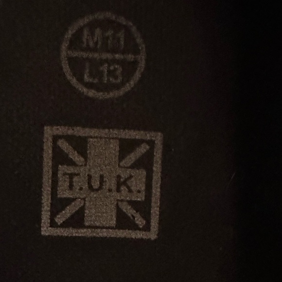 T.U.K. Black Suede D-Ring Sneaker US Men 11 US Women 13 - Picture 15 of 15